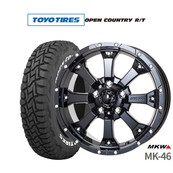 オフロードタイヤ ホイール4本セット MKW MK-46 トーヨータイヤ OPEN