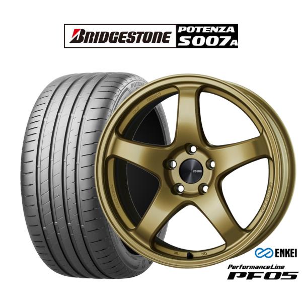 ENKEI（エンケイ） サマータイヤ ホイール4本セット PF05 ブリヂストン