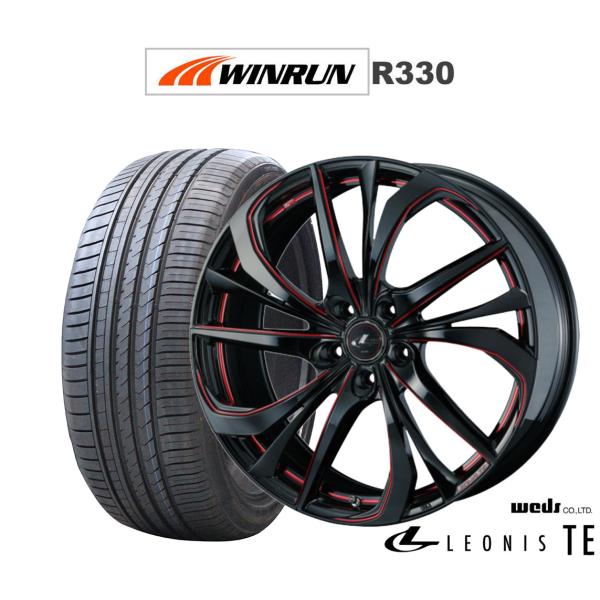 サマータイヤ ホイール4本セット ウェッズ レオニス TE WINRUN ウインラン R330 205/50R17
