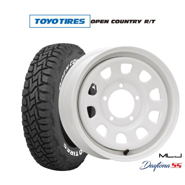 サマータイヤ ホイール4本セット MLJ デイトナ SS トーヨータイヤ OPEN