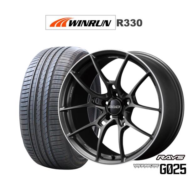 サマータイヤ ホイール4本セット レイズ ボルクレーシング G025 WINRUN ウインラン R330 225/40R19