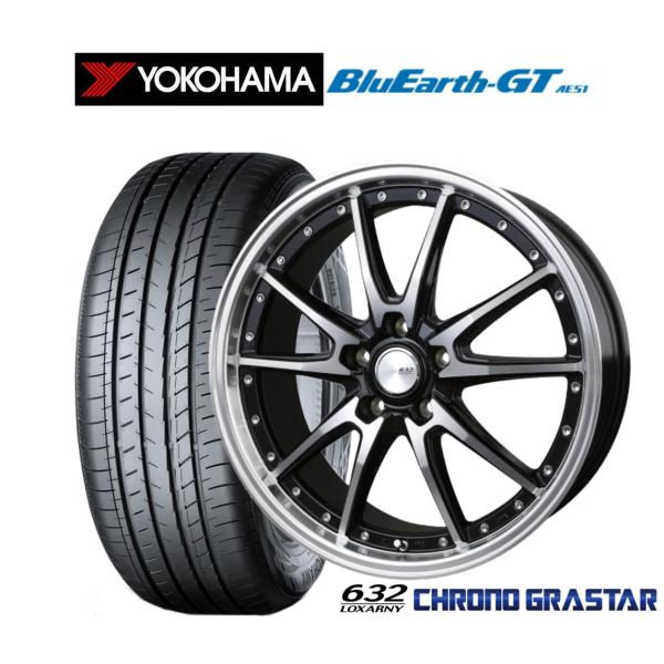 ロクサーニ サマータイヤ ホイール4本セット BADX クロノグラスター