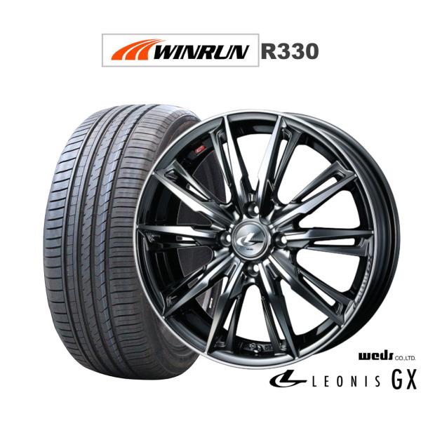 サマータイヤ ホイール4本セット ウェッズ レオニス GX WINRUN ウインラン R330 195/45R17