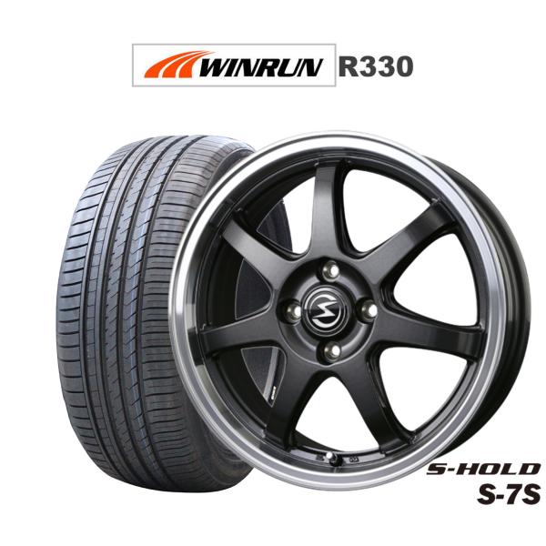 サマータイヤ ホイール4本セット BADX エスホールド S-7S WINRUN