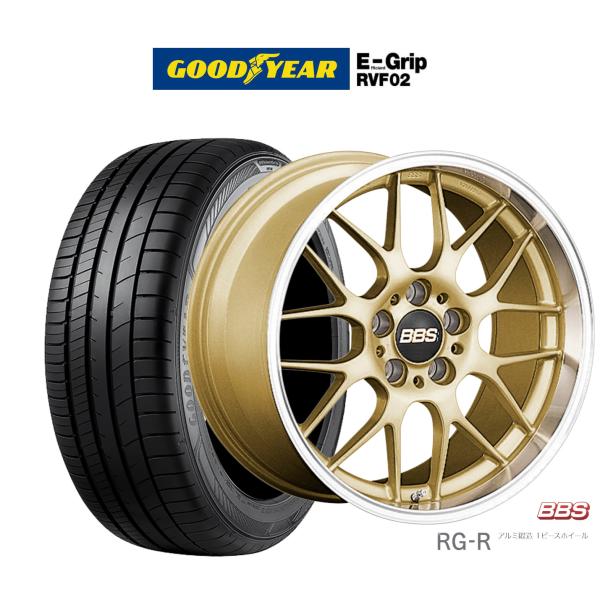 BBS サマータイヤ ホイール4本セット BBS JAPAN RG-R グッドイヤー