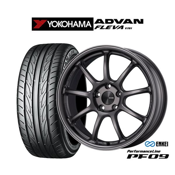 ENKEI サマータイヤ ホイール4本セット エンケイ PF09 ヨコハマ ADVAN 