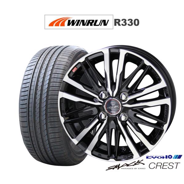 サマータイヤ ホイール4本セット KYOHO スマック クレスト WINRUN ウインラン R330 195/50R16