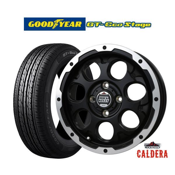 ロックケリーカルデラGoodyear 205/65R16 タイヤ・ホイールセット サマータイヤ ホイール4本セット BADX ロックケリー ROCK KELLY