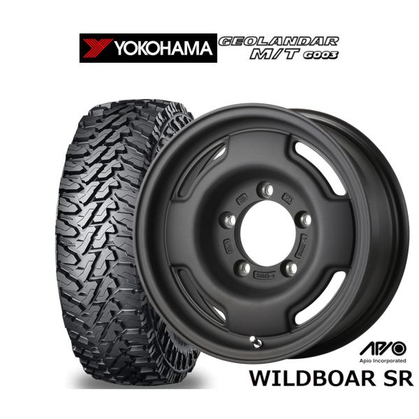 オフロードタイヤ ホイール4本セット アピオ WILDBOAR ワイルドボア SR