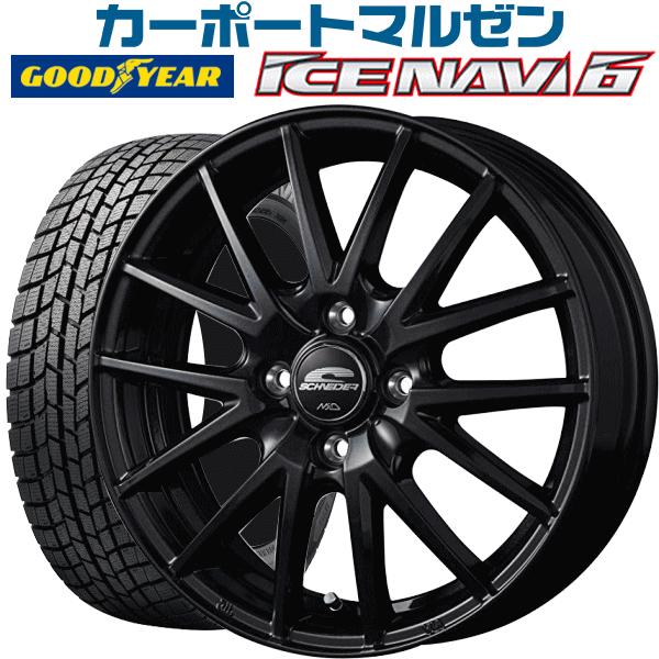 スタッドレスタイヤホイールセット 165 55r14 Mid シュナイダー Sq27 年製 グッドイヤー アイスナビ6 ナビ7 送料無料 4本セット カーポートマルゼン 通販 Paypayモール