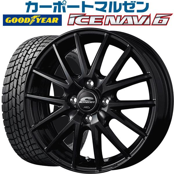 スタッドレスタイヤホイールセット 165 55r14 Mid シュナイダー Sq27 年製 グッドイヤー アイスナビ6 ナビ7 送料無料 4本セット カーポートマルゼン 通販 Paypayモール