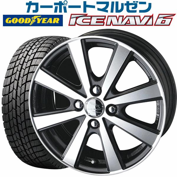 スタッドレスタイヤホイールセット 185 70r14 スマック Vi R 年製 グッドイヤー アイスナビ6 ナビ7 送料無料 4本セット カーポートマルゼン 通販 Paypayモール