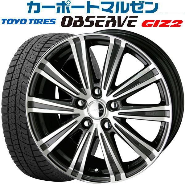スタッドレスタイヤホイールセット 5 60r16 スマック スパロー 年製 トーヨー オブザーブ Giz2 送料無料 4本セット カーポートマルゼン 通販 Paypayモール