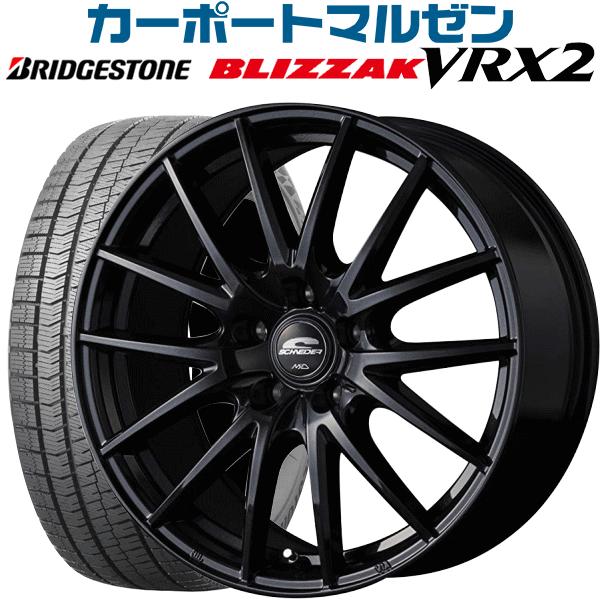 スタッドレスタイヤホイールセット 215 45r17 Mid シュナイダー Sq27 年製 ブリヂストン ブリザック Vrx2 送料無料 4本 セット カーポートマルゼン 通販 Paypayモール