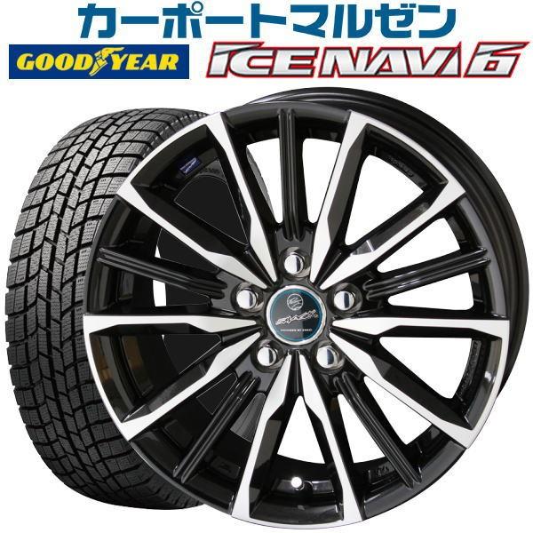 スタッドレスタイヤホイールセット 215 60r17 スマック プライム ヴァルキリー 年製 グッドイヤー アイスナビ6 ナビ7 送料無料 4本 セット カーポートマルゼン 通販 Paypayモール