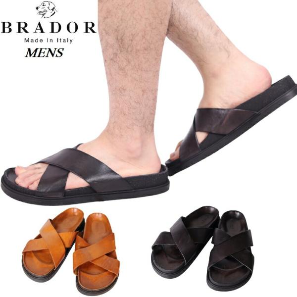 新品❗本革クロスサンダル carre-store_70-579