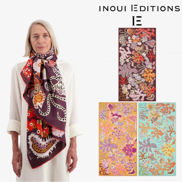 INOUI EDITIONS イヌイエディションズ コットンストール シルク 24SS