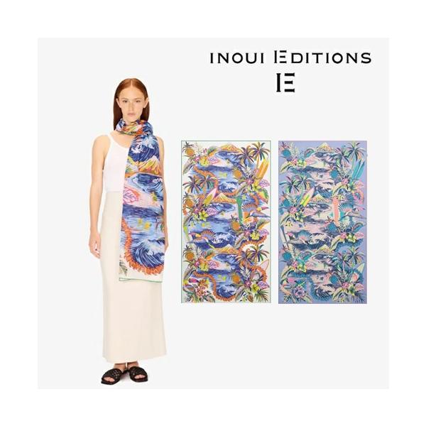 INOUI EDITIONS イヌイエディションズ コットン ストール REVERIE