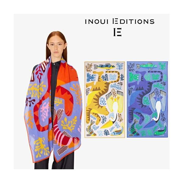 INOUI EDITIONS イヌイエディションズ コットン ストール REVERIE