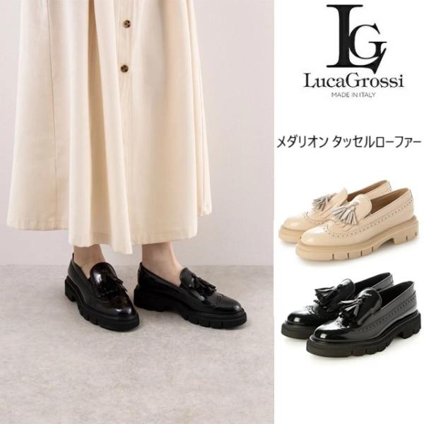 Luca Grossi ルカグロッシ レディース シューズ メダリオン Luca Grossi ルカグロッシ レディース シューズ メダリオン