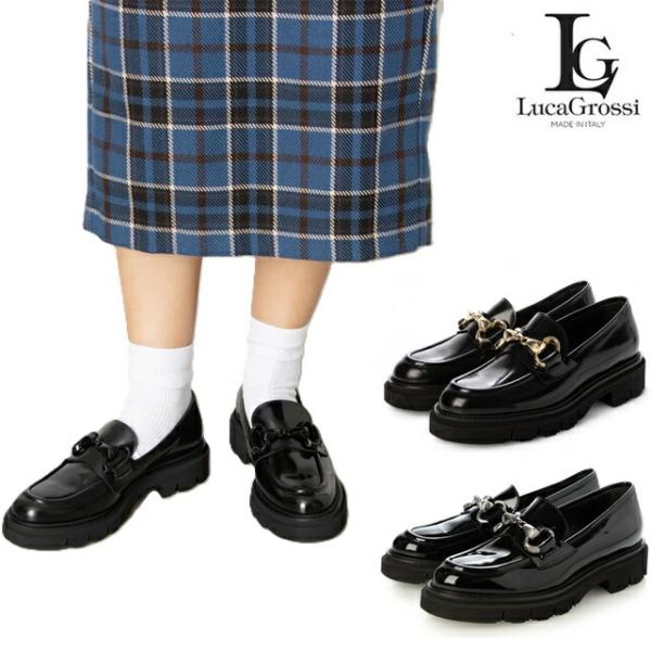 Luca Grossi（ルカグロッシ） レディース シューズ ビットローファー