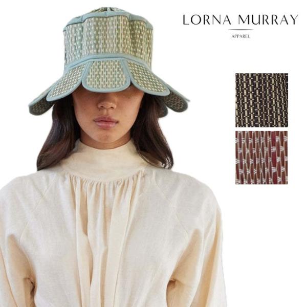 LORNA MURREYローナマーレイ ストローハット つば広 帽子 国内正規品】ローナマーレイ lorna murray 公式 Manhattan レディース
