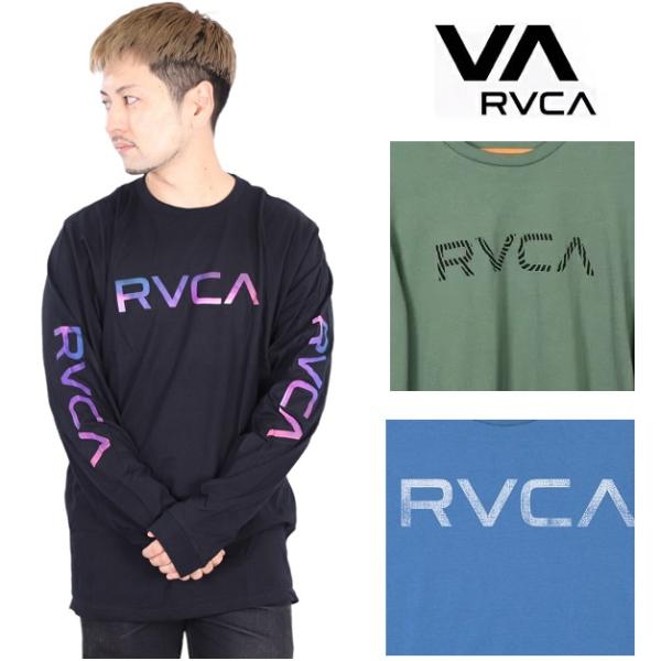 RVCA ルーカ プリント ロンT ロングスリーブ Tシャツ L/S 長袖
