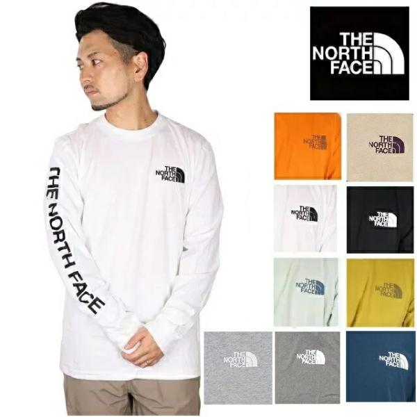 36％割引M衝撃特価 ザノースフェイス ロンT 長袖★ボックスロゴ メンズ レディース 白ホワイト M Tシャツ/カットソー(七分/長袖) トップスMOTA.ON.ARENA.NE.JP