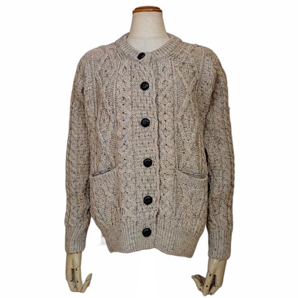 aran WOOLLEN MILLS - アラン　ウーレンミルズ　男女兼用ケーブルカーディガン aran WOOLLEN MILLS（アランウーレンミルズ） 【SALE】ARAN WOOLEN