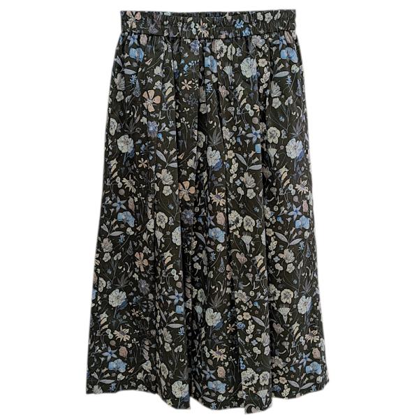 【SALE】J.Sloane ジェイスローアン リバティギャザースカート サイズ(M) 品番(SS2422524) col.2 日本製 返品不可
