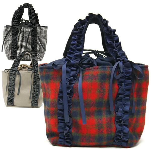 ミニバッグ ミニトートバッグ レディース レディス フリルハンドル