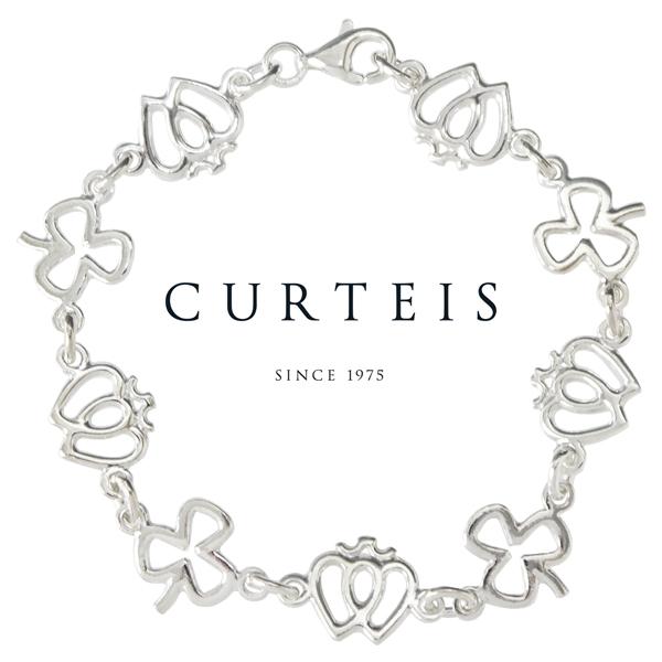 シルバーブレスレット チェーン レディース ケルト紋様 英国ブランド Curteis シャムロック ラッカンブース Brand アクセサリー Cur Bracelet1 キャロン国 ストール 手袋 バッグ 通販 Yahoo ショッピング
