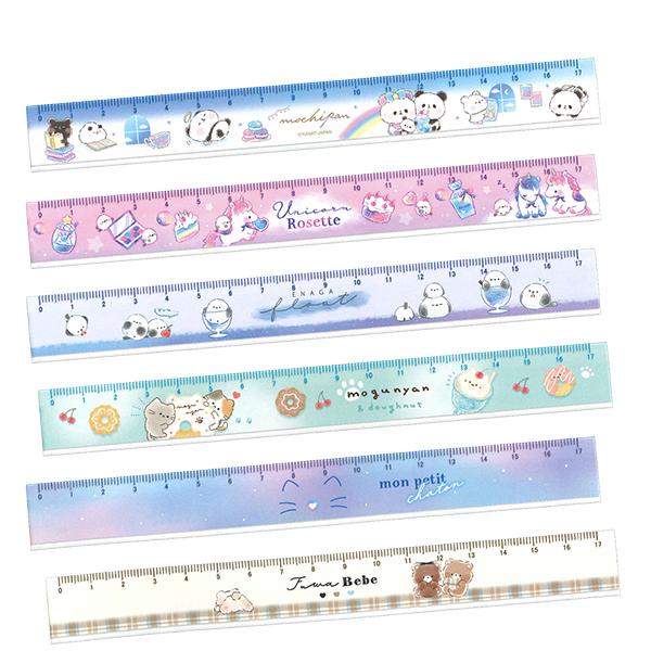 新学期文具コレクション！！B5ノートの端まで届く使いやすいかわいい定規です。■サイズ：約H180×W21×D12ｍ/ｍ　■素材：AS■原産国：中国★メール便発送可★メール便は日時指定・ラッピング不可、ポスト投函となりますのでご注意ください。...