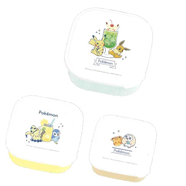 Pokemon（ポケモン） ランチコレクション 入れ子ランチボックス/3個