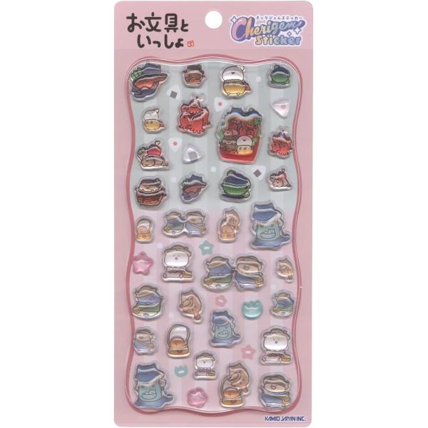 カミオジャパン シール チェリジェムステッカー お文具といっしょ
