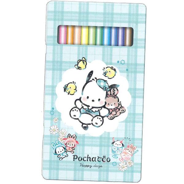 ポチャッコ Pochacco 12色 色鉛筆 306889 チェックルック K 2025年8月