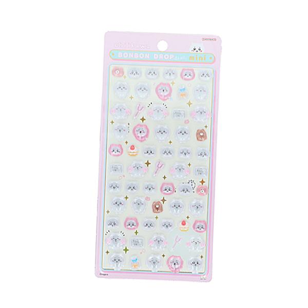 シール ボンボンドロップシール ミニ ちいかわ ちいかわ S8819297 サンスター文具 2026年10月 女の子 かわいい 立体 正規品 つやつや ぷっくり ボンドロ