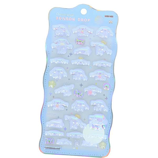 シール ボンボンドロップシール churukira サンリオキャラクターズ シナモロール S8815470 サンスター文具 2026年10月 女の子 かわいい クリア 正規品 ボンドロ