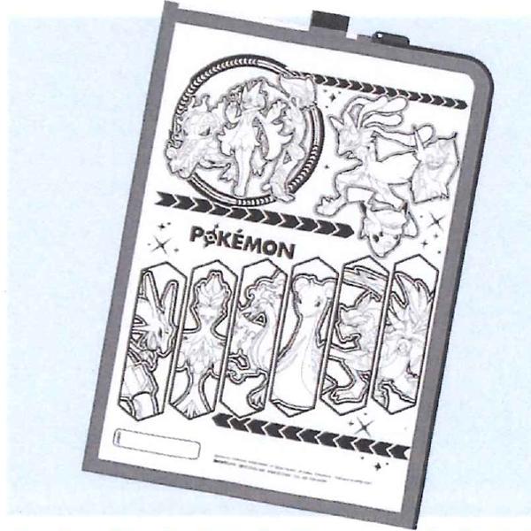 Pokemon（ポケモン） ポケットモンスター れんらくぶくろ 連絡袋 A4