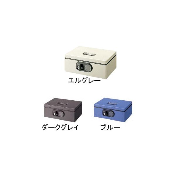 PLUS キャッシュボックス CB-020F PLUS 手提金庫 CB-020F ダイヤル式 キャッシュボックス グレー 鍵付