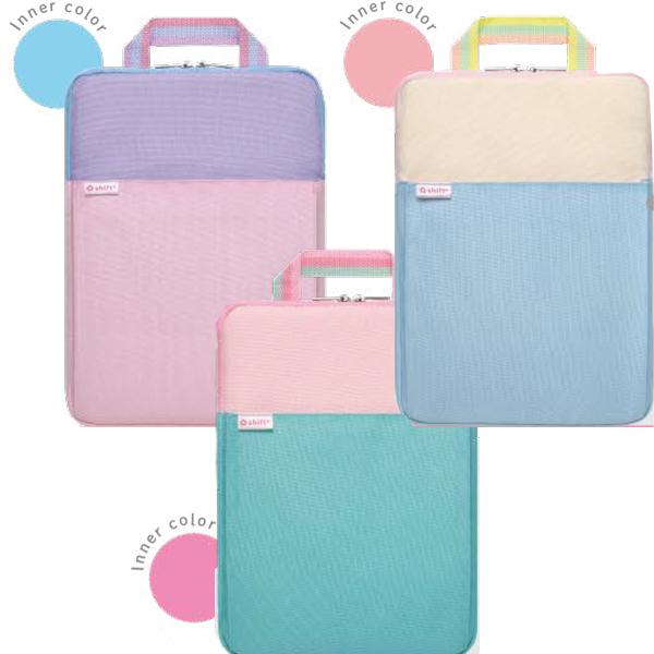 クッション付 スクールＰＣケース タブレットケース 11.6インチ対応 Mサイズ シフトプラス キャンディ LS-5593 ソニック 2021年10月 （R