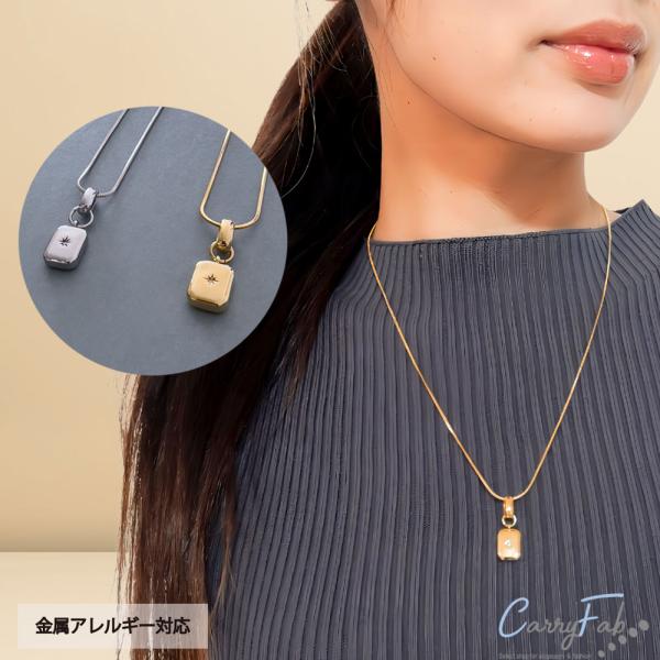 ネックレス レディース キュービックジルコニア 金属アレルギー ゴールド シルバー オシャレ 大人 シンプル上品 ニッケルフリー 可愛い ジュエリー アクセサリー