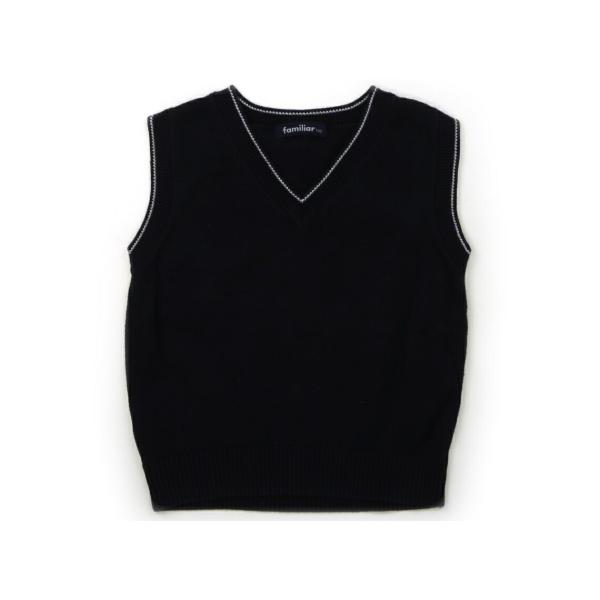 【新品タグ付き】familiar ベスト【100サイズ】 carryon_1644510