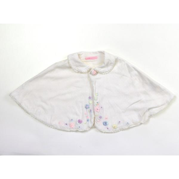 mezzo piano メゾピアノ ポンチョ 70サイズ 女の子 子供服 ベビー服