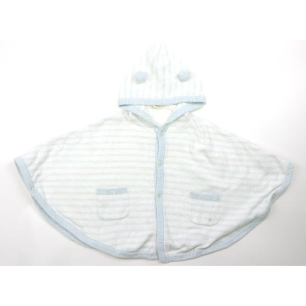 ジェラートピケ キッズ ジェラピケ gelato pique ポンチョ 120サイズ