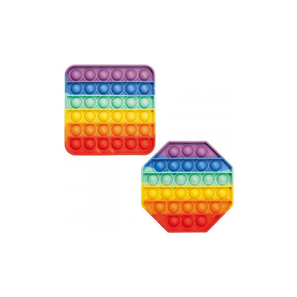 ポコッとプッシュ 2個組 玩具 バブル スクイーズ ストレス発散 プッシュポップ ストレス発散グッズ