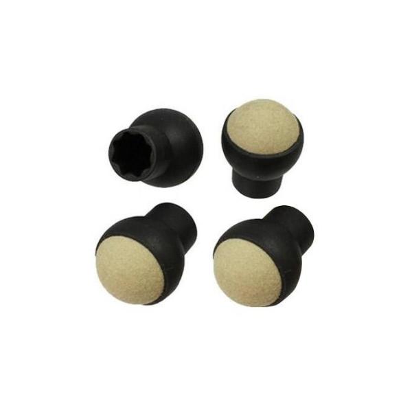 丸脚、角脚どちらにも対応!床暖房でも大丈夫!キズの防止・階下への音対策に!