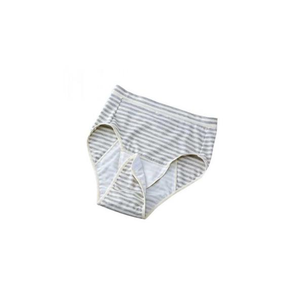 お産用ナプキンと併用し、出産後の悪露を受け止めるための産褥用ショーツです。身生地にポリウレタンが入っており、伸縮性が高くなっています。面ファスナー(オス部分)の角を丸くしており、メス部分の幅が広いので、前開きを留めた状態でもオス部分に脚が当...