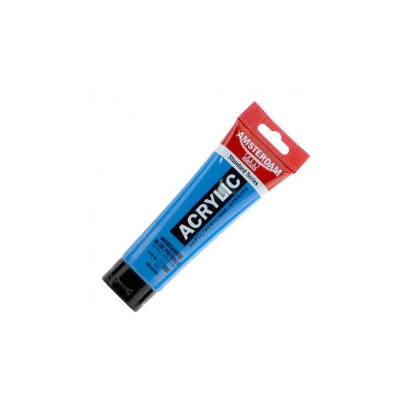 他サイト： ターレンス アムステルダムアクリリックカラー120ml 582 マンガニーズブルーフタロ 486029の商品画像