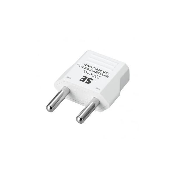 海外への出張や旅行の必需品です。電気製品や変圧器のプラグ形状を海外のコンセントに合わせたい時に使用します。